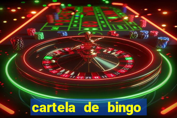 cartela de bingo 75 para imprimir